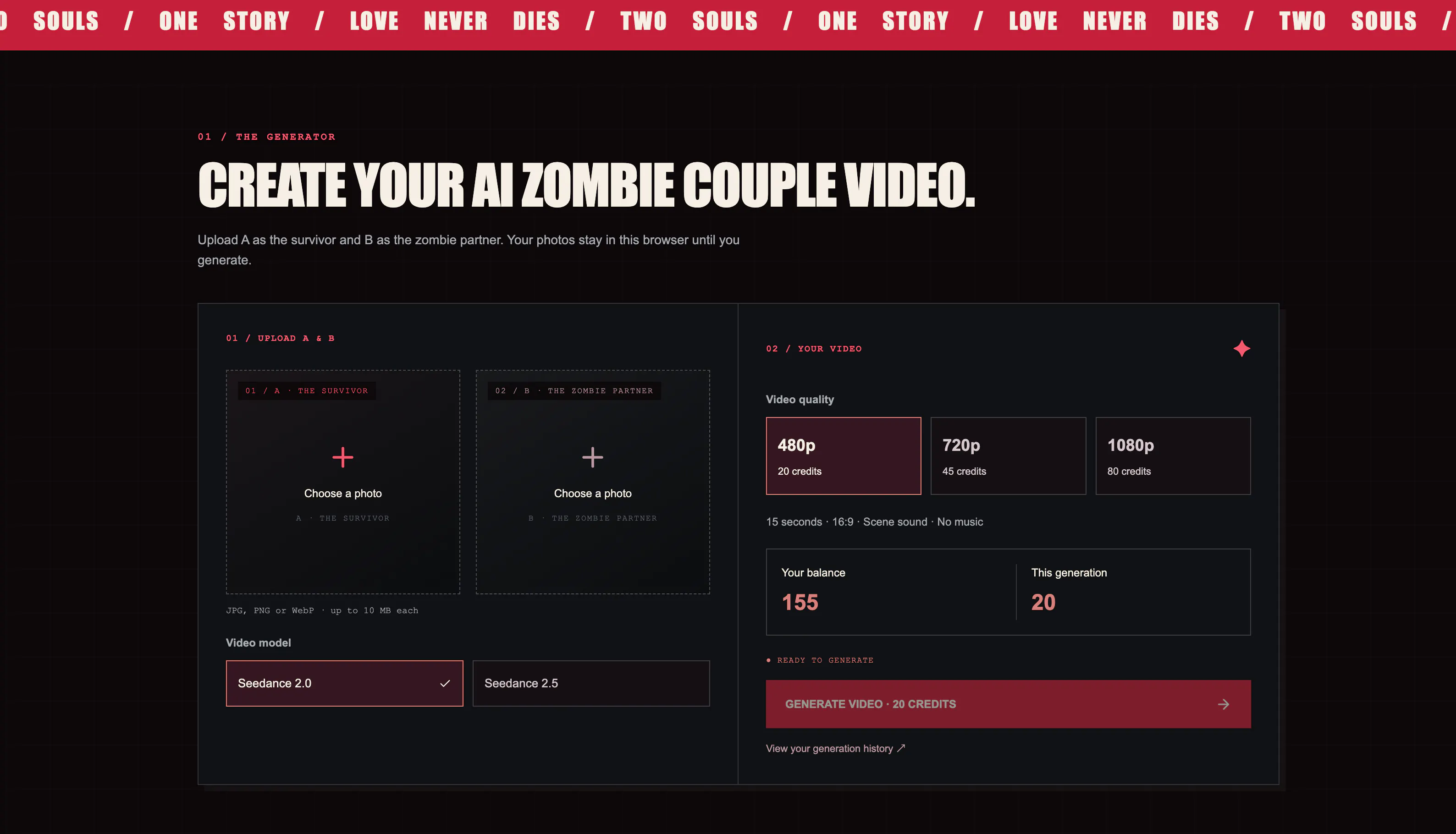 AI Zombie Couple Video gallery image