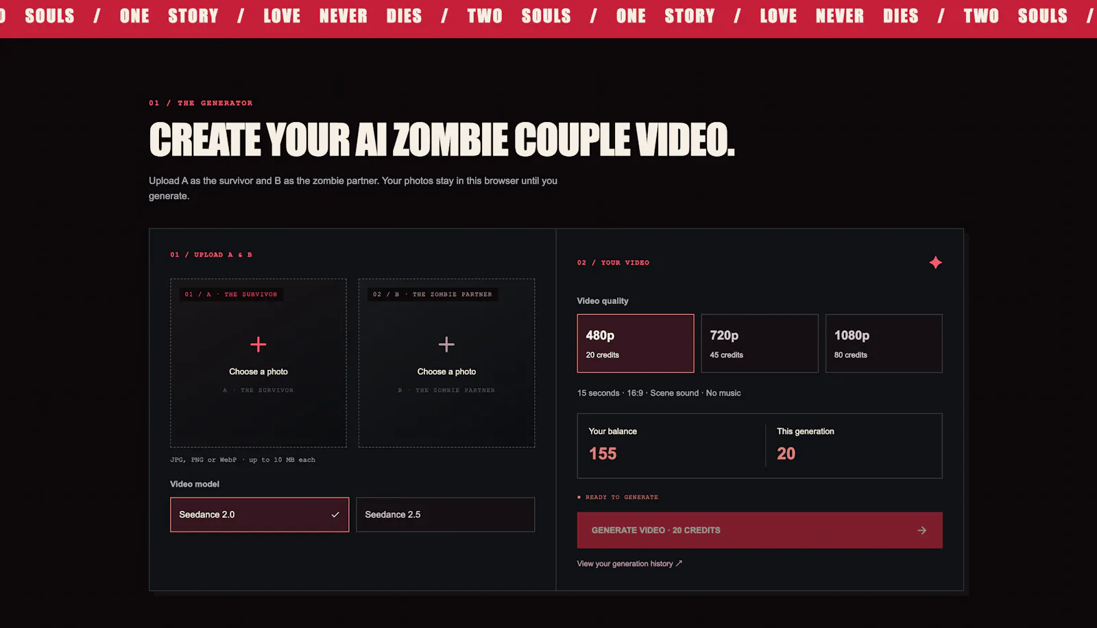 AI Zombie Couple Video screenshot 2