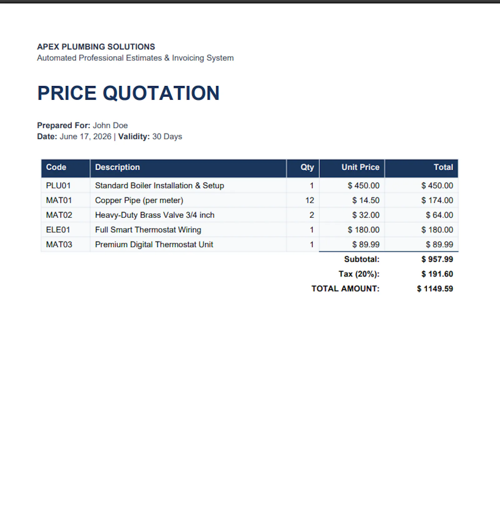Flash Quoter Pro screenshot 3