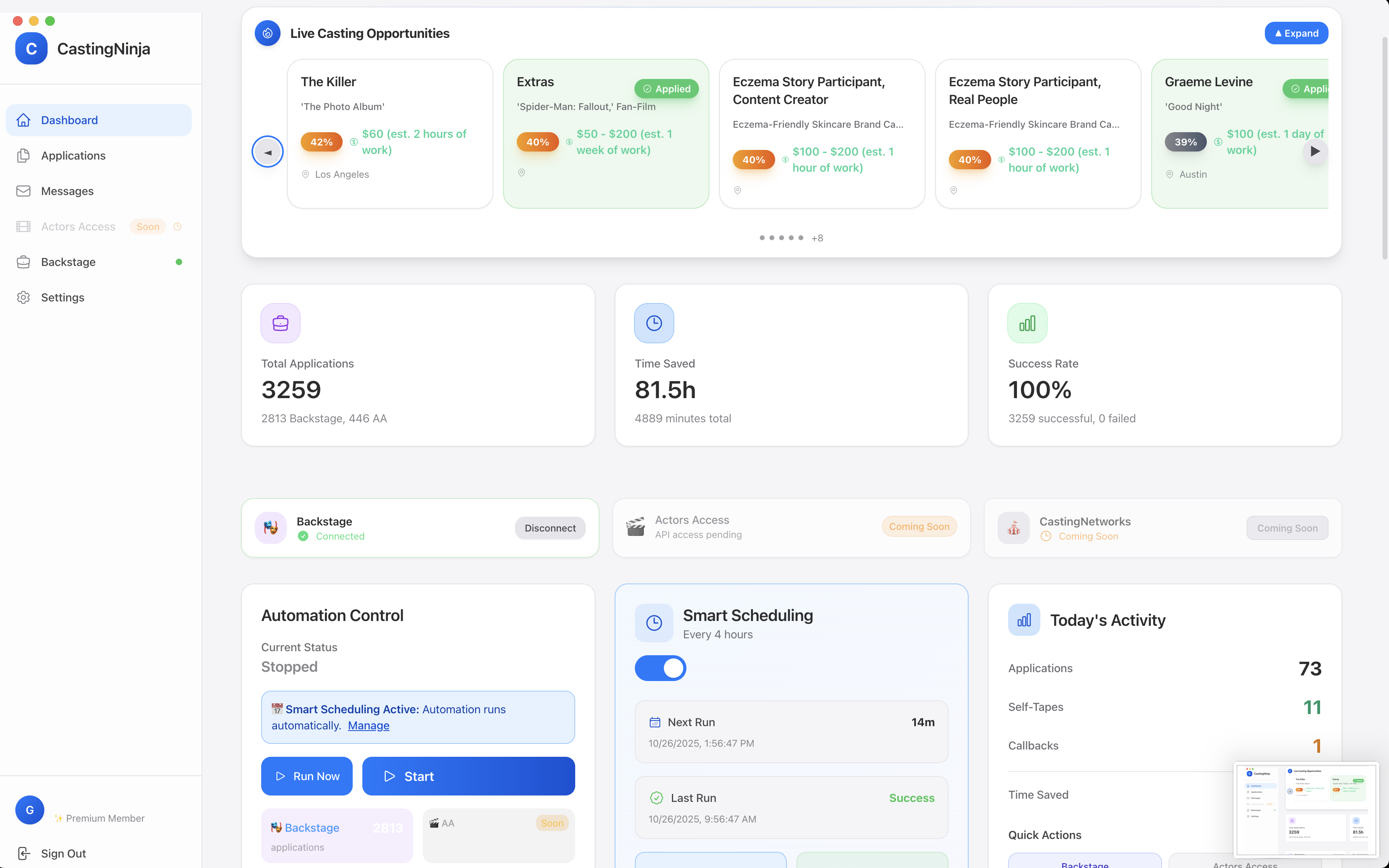 CastingNinja - For Models, Actors gallery image