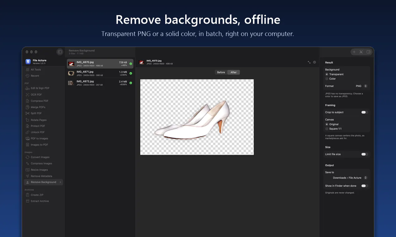 File Acture gallery image
