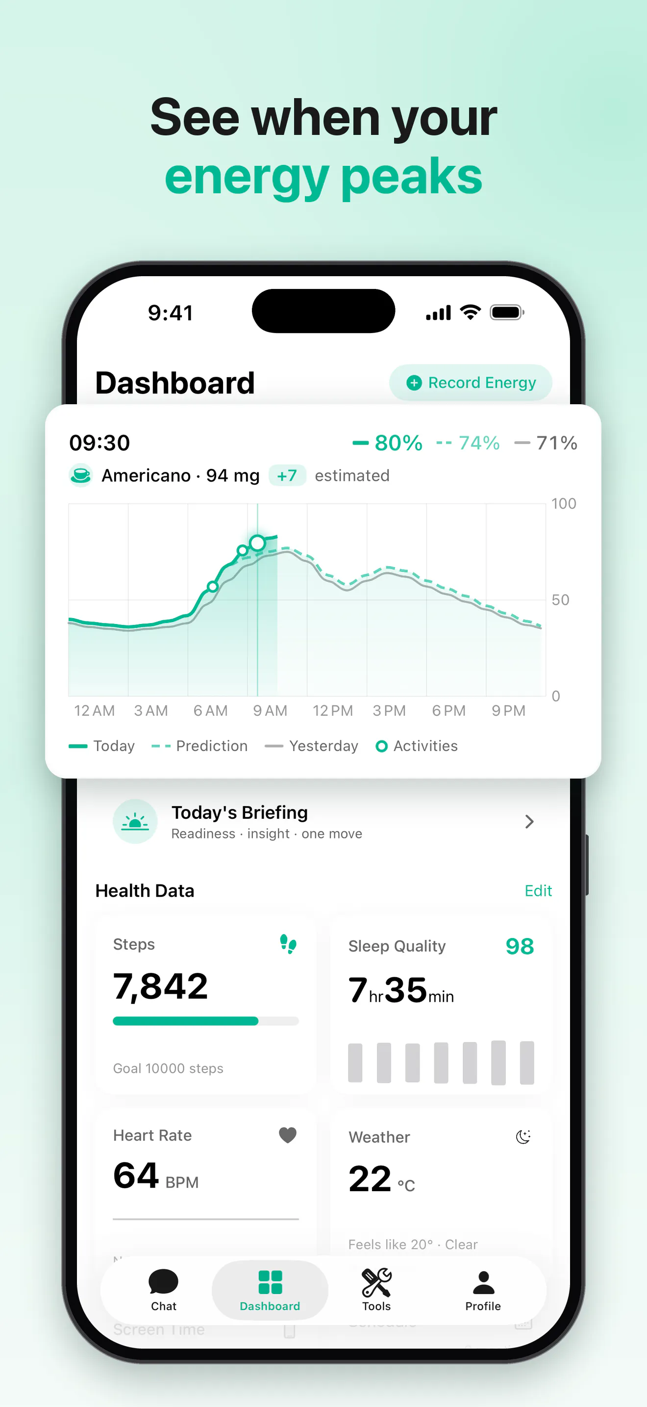 PeakState: AI Energy Assistant gallery image