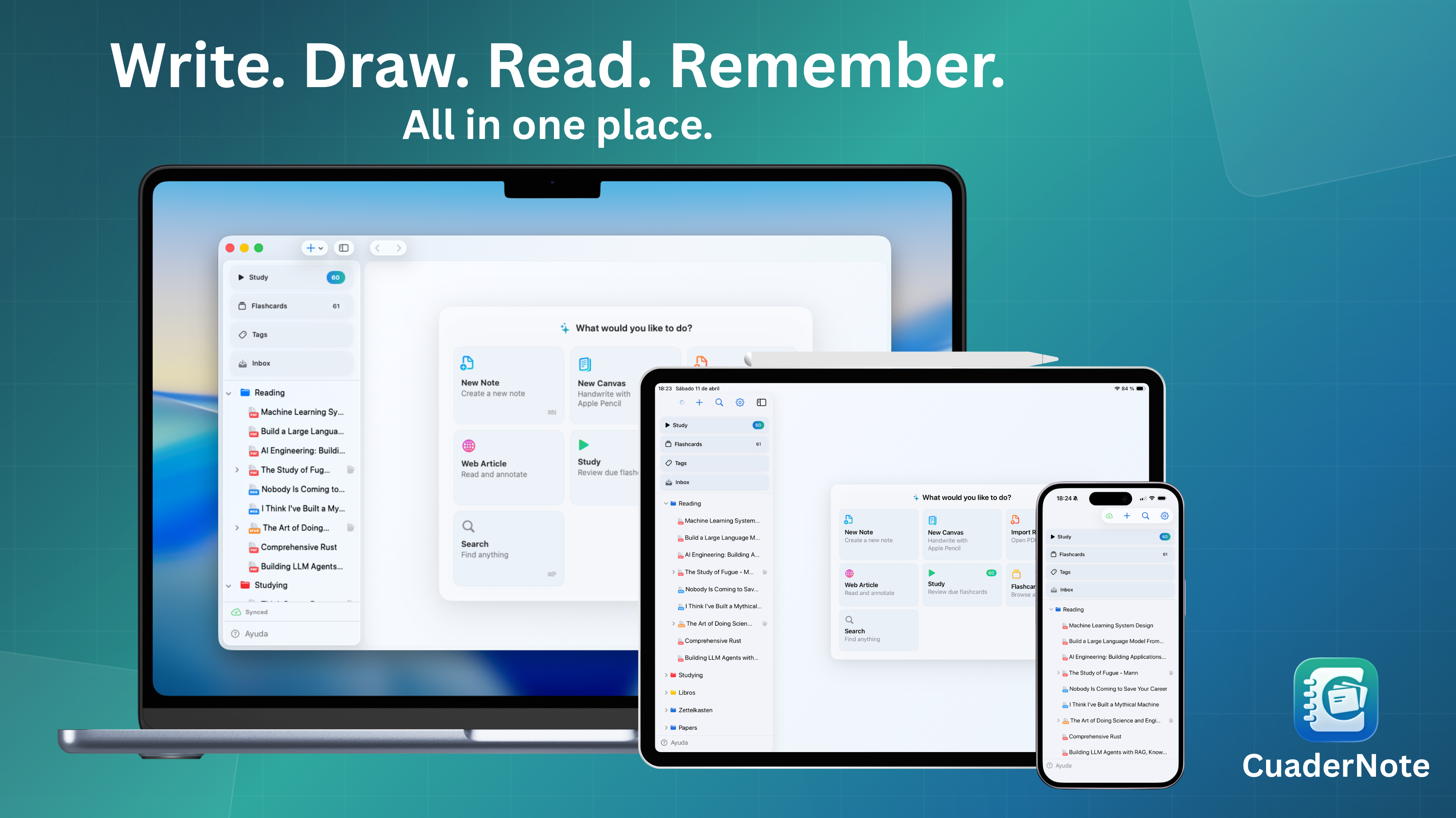 CuaderNote gallery image