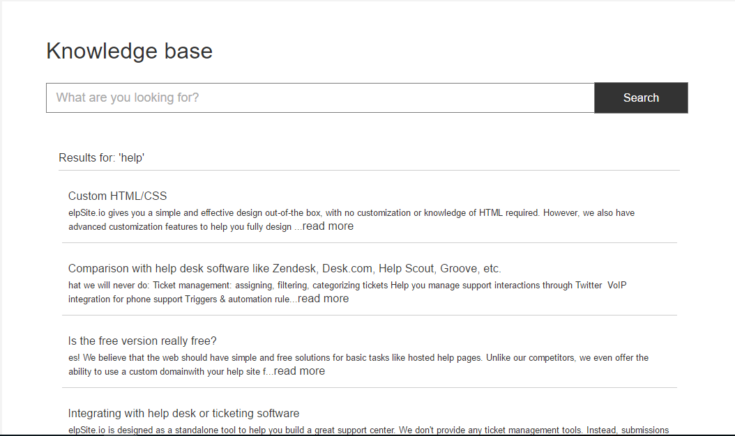 Knowlegebase gallery image