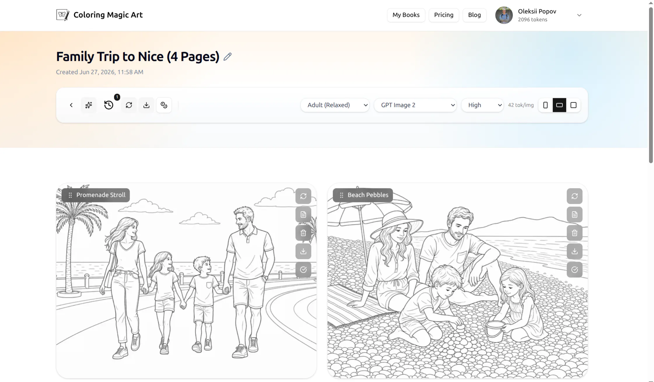 Coloring Magic Art gallery image