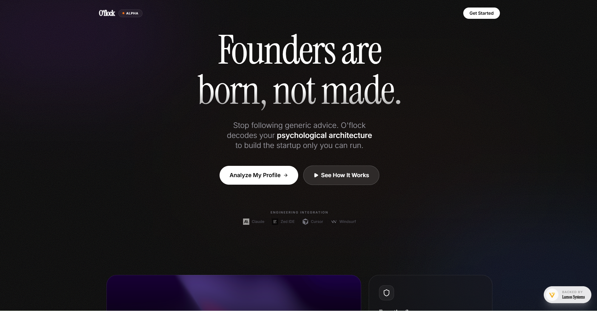 O'flock - Main product screenshot demonstrating key features and user interface