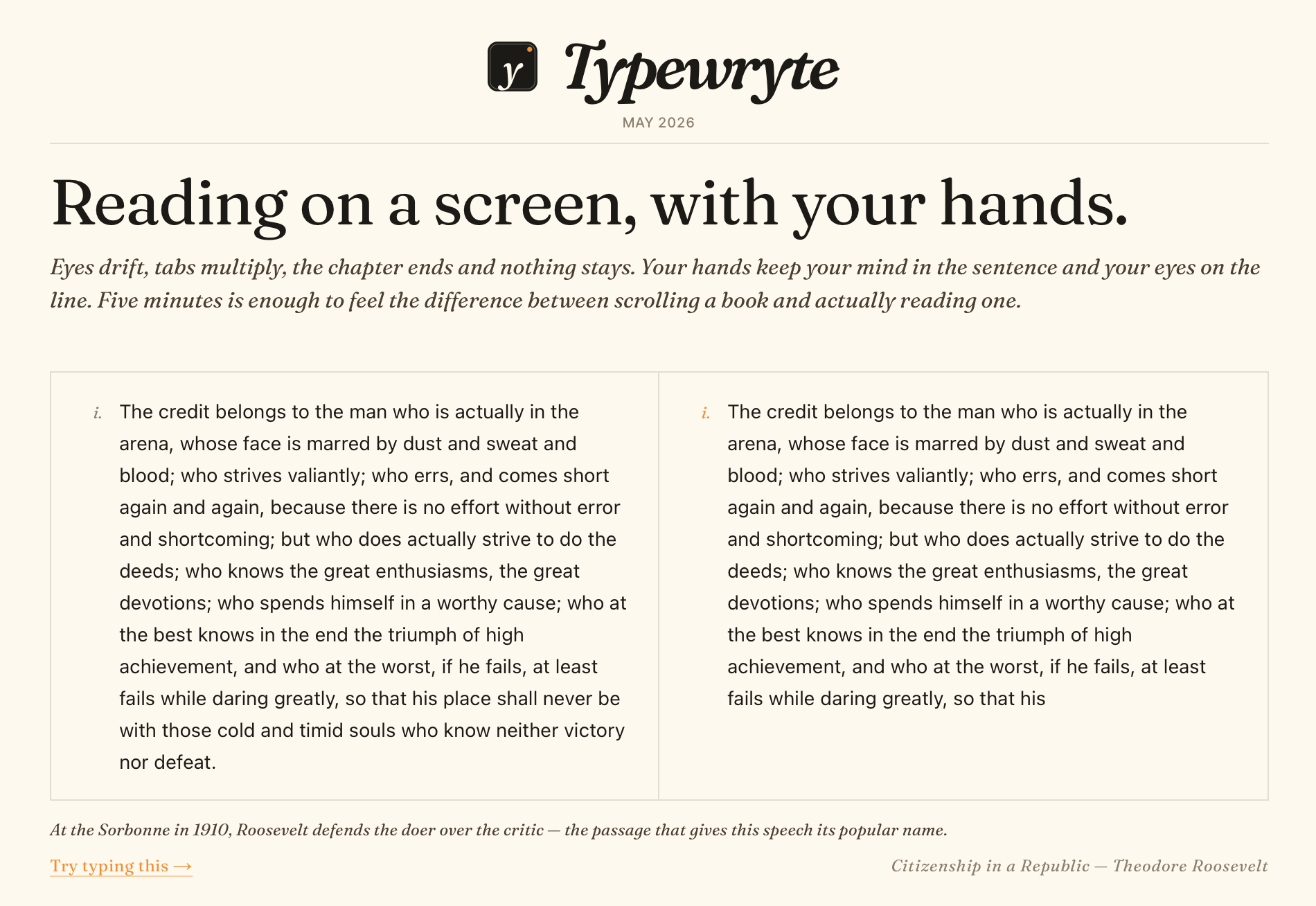 Typewryte gallery image