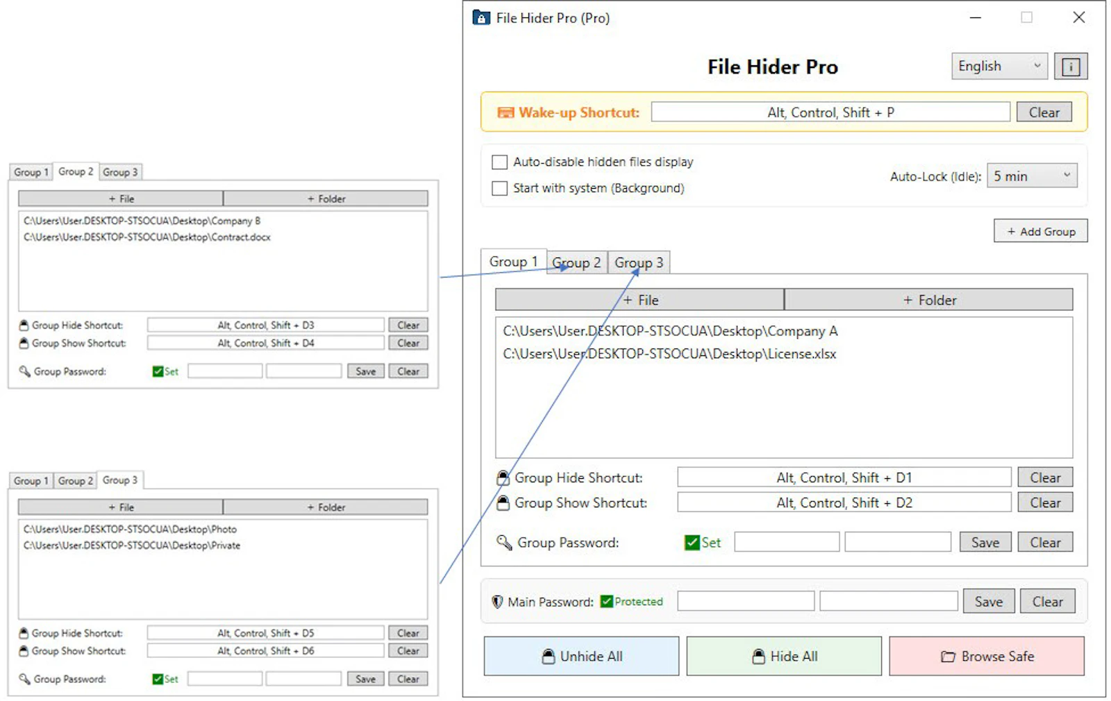 FileHiderPro screenshot 3