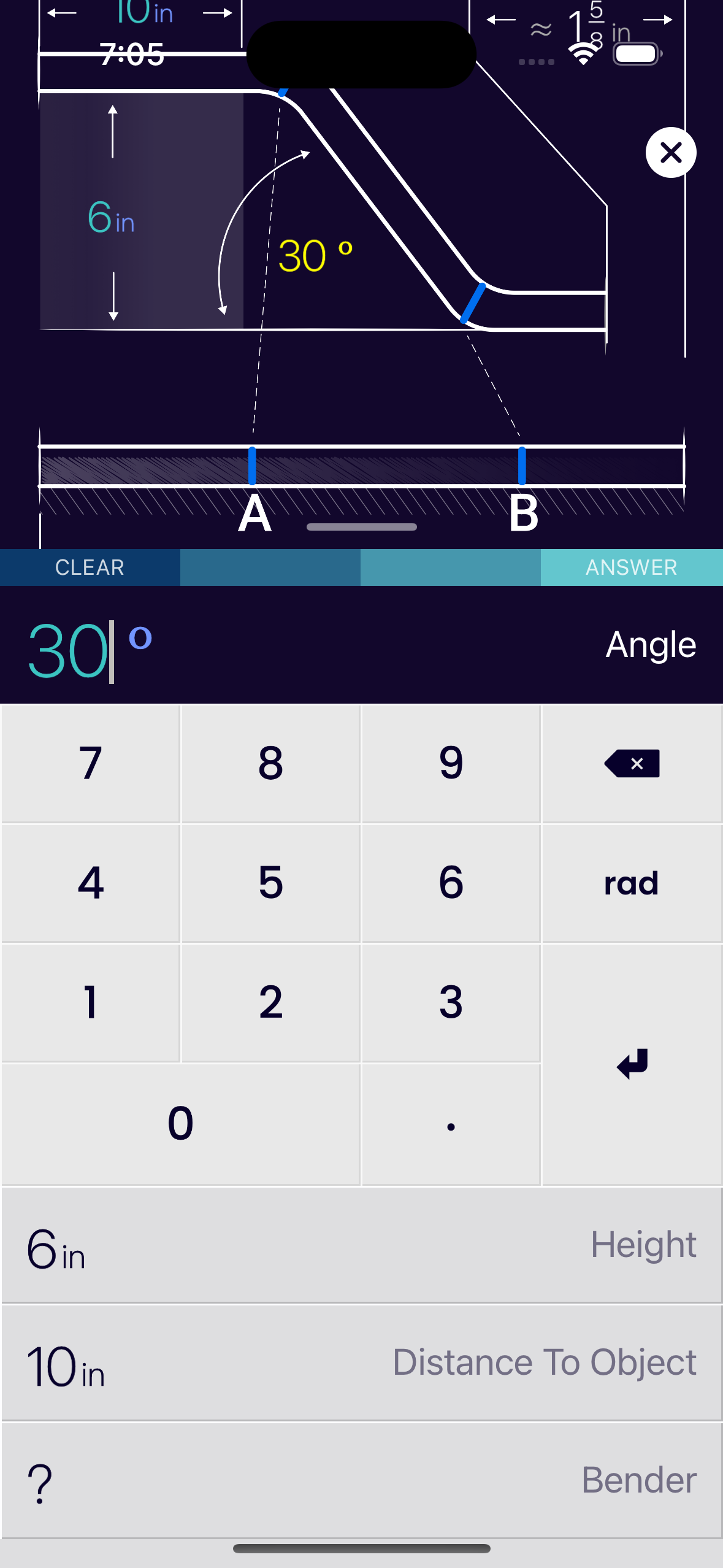 Flexión de conducto - Calculadora de flexión de conductos avanzados para electricistas media 7