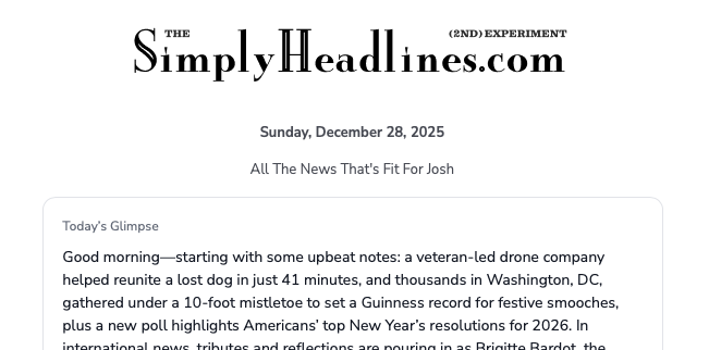 SimplyHeadlines logo