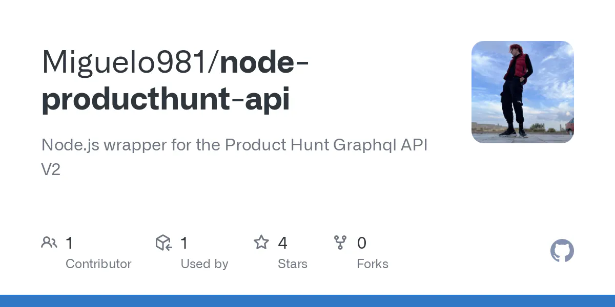 Product Hunt API: Open source Node.js wrapper for the Product Hunt API ...