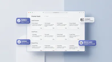 Prompt Vault — 500+ Copy gallery image