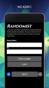 Randomist - random number generator media 1