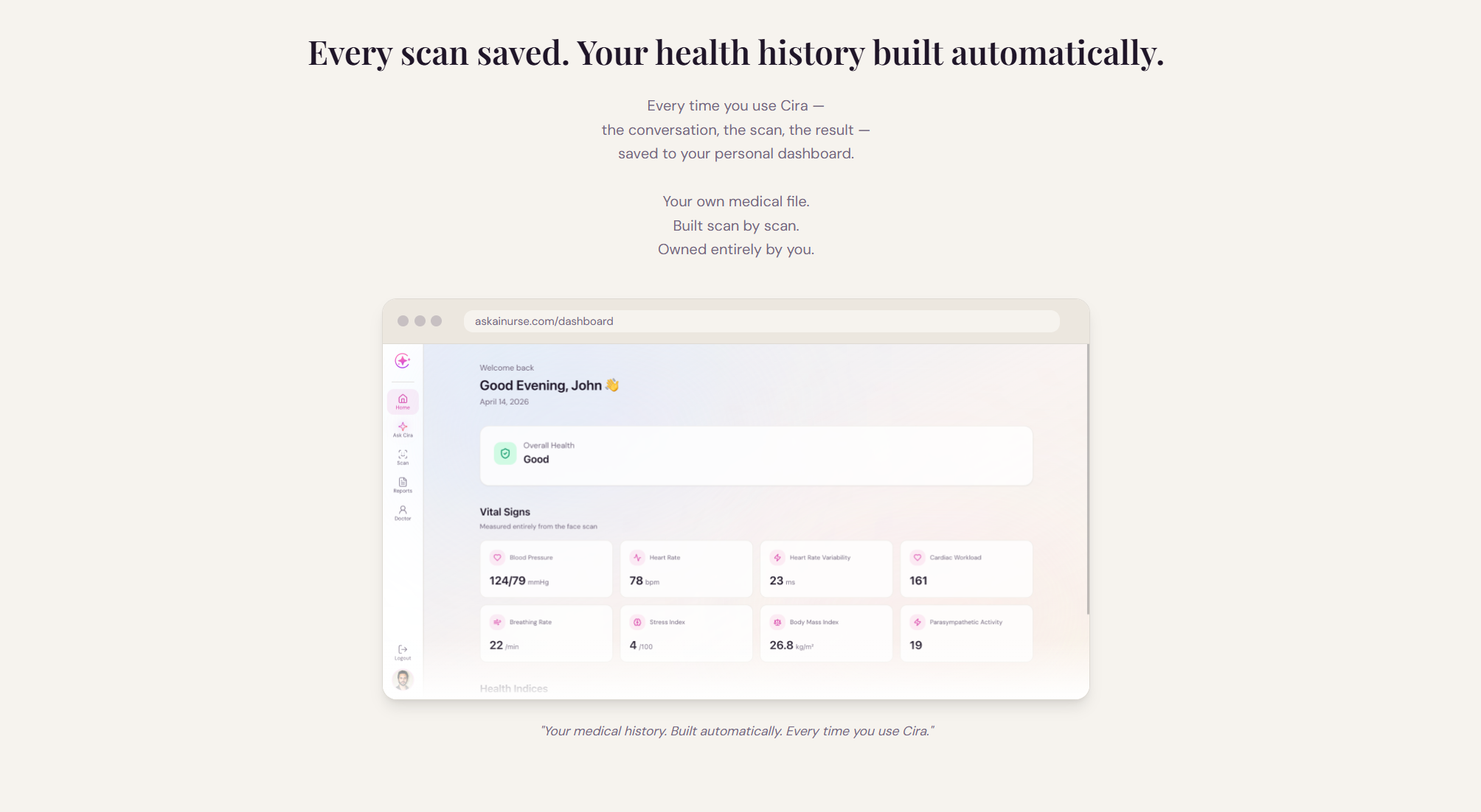 Cira: The AI Nurse in Your Pocket gallery image