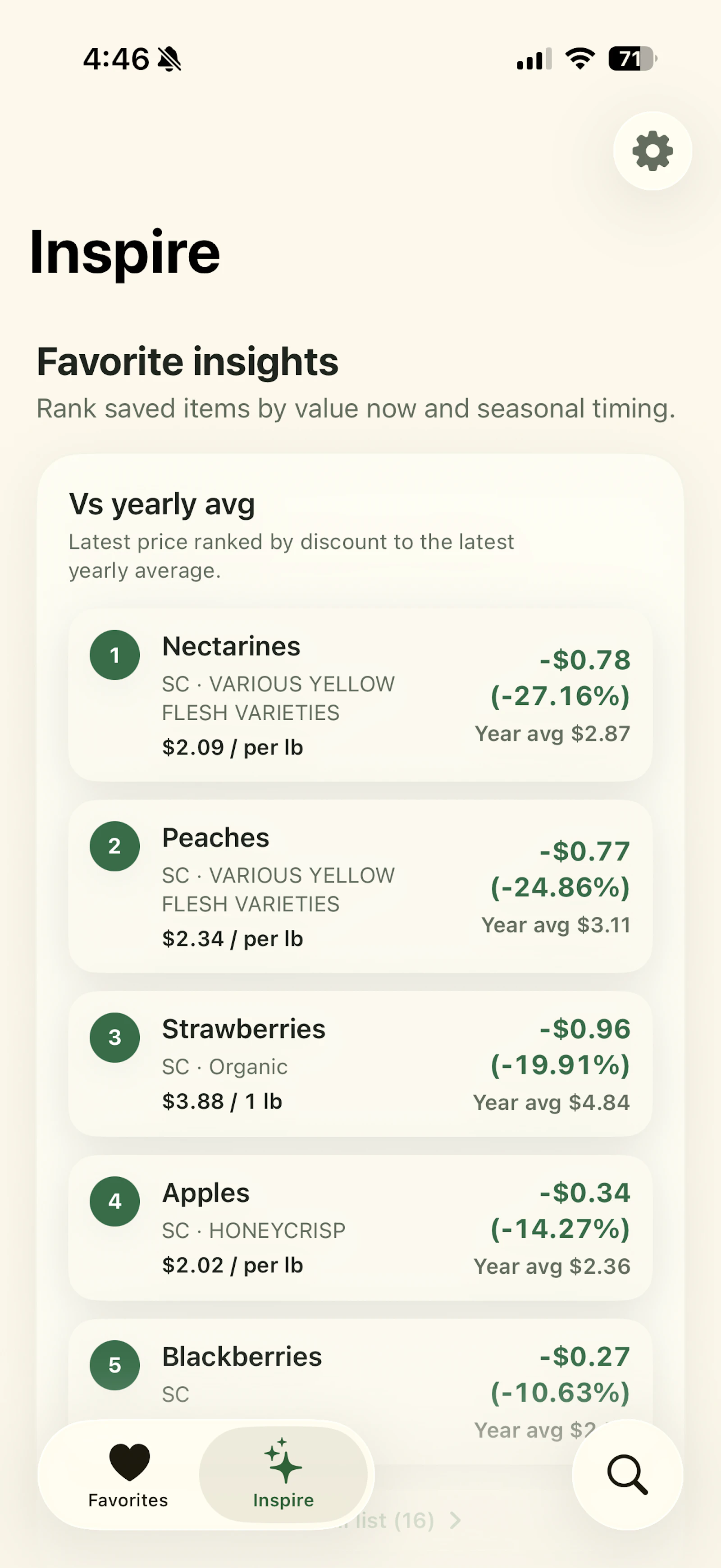 GroceryPrice screenshot 12
