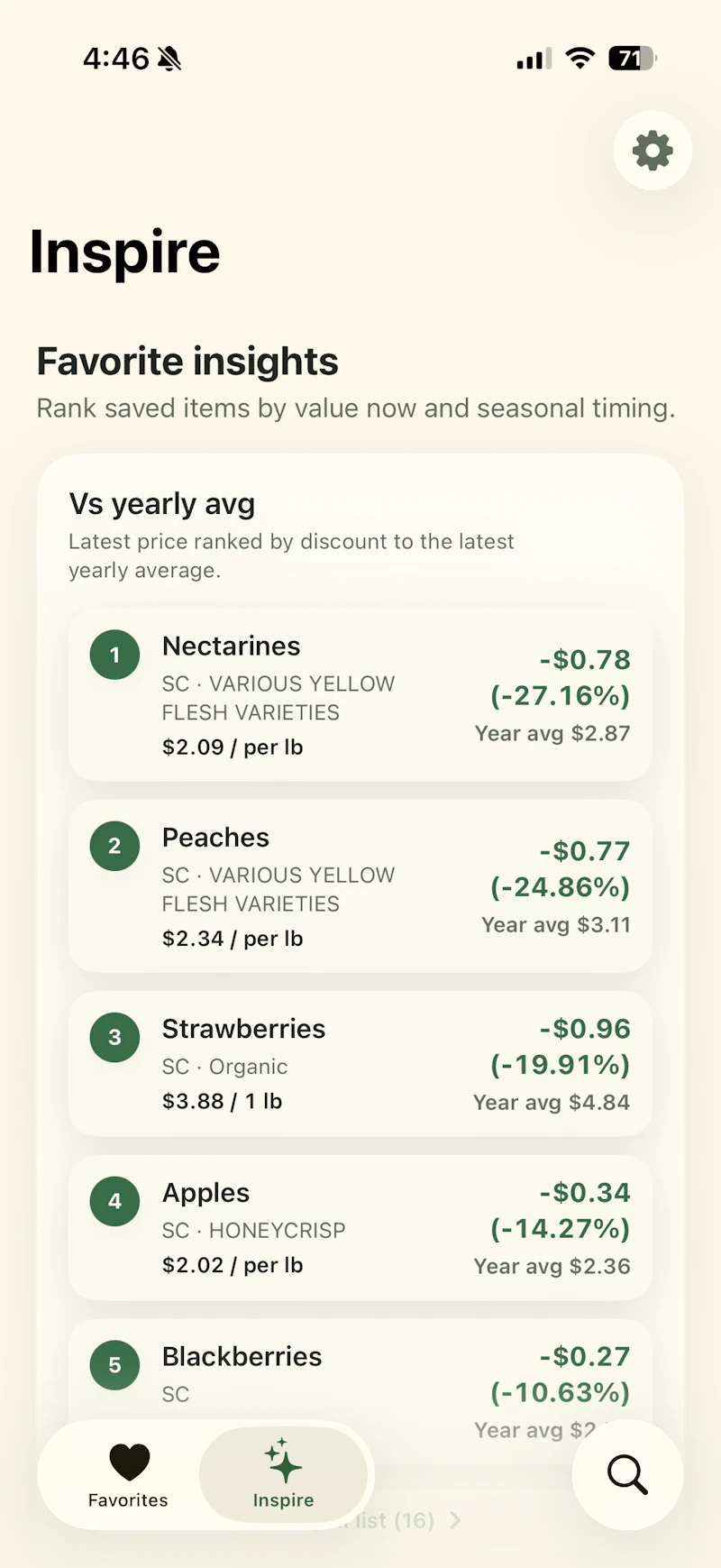 GroceryPrice screenshot 12