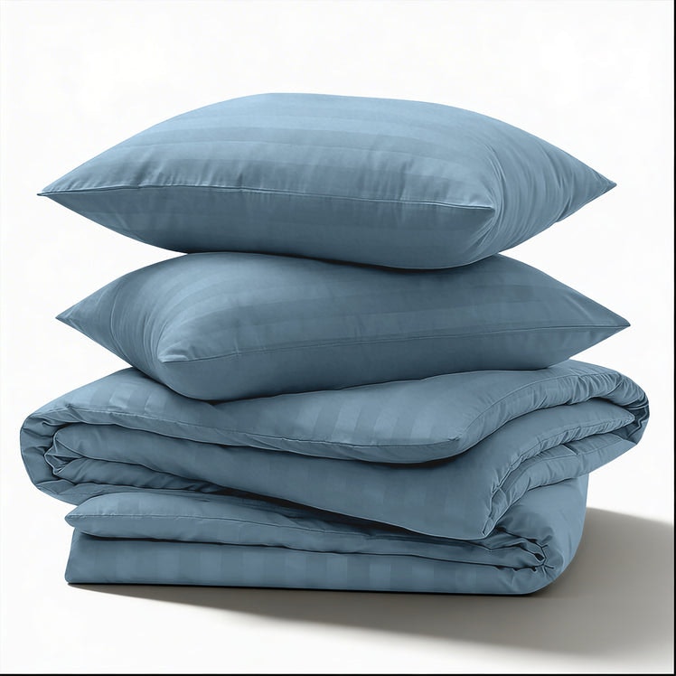 4PC Stripe Bedding Complete Set gallery image