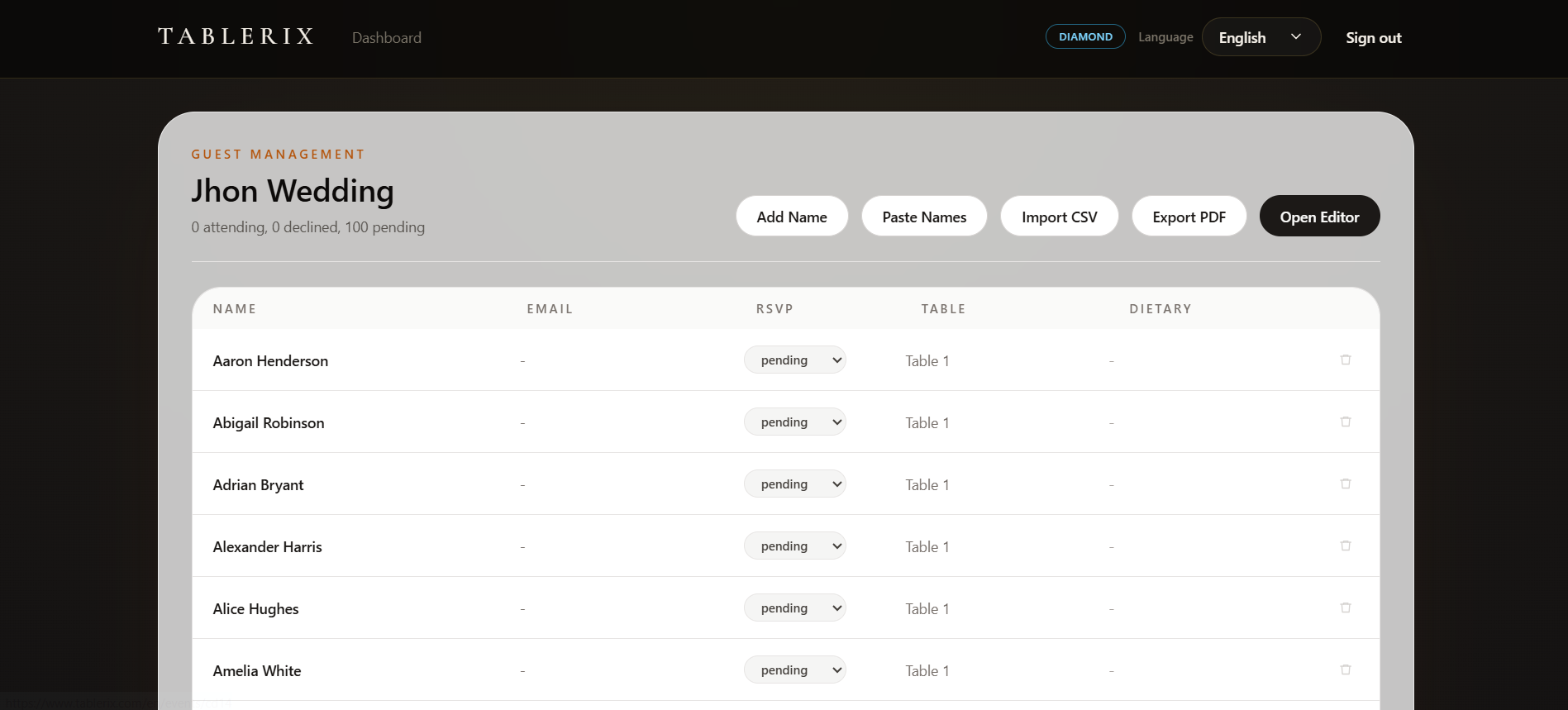 Tablerix gallery image