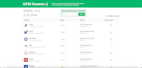 APM Season gallery image