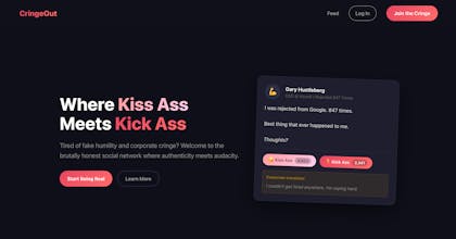 CringeOut.com - Social Network gallery image