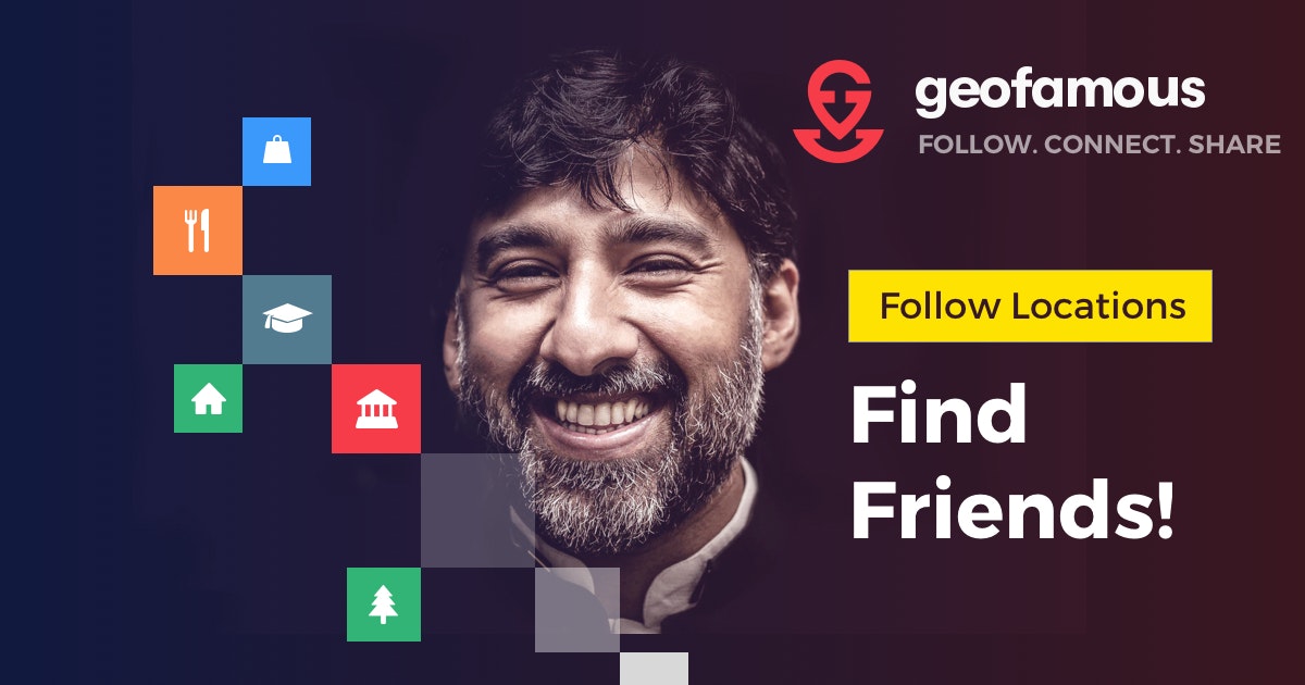 Geofamous - connecting people by place gallery image