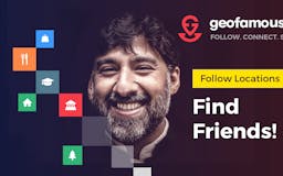 Geofamous - connecting people by place media 3