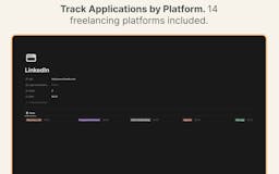 Freelancer Gig Application Tracker media 2