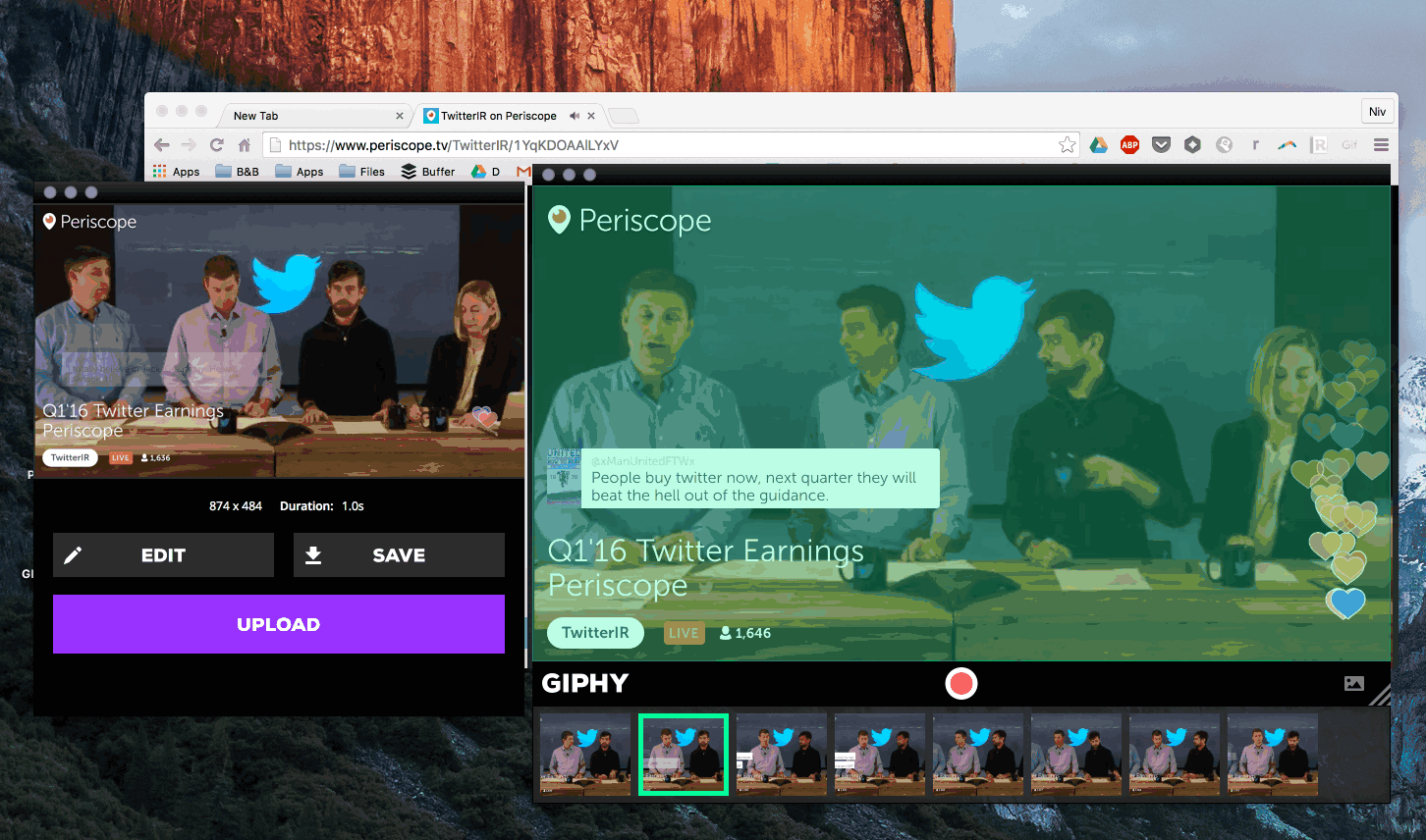 Giphy Cam Image