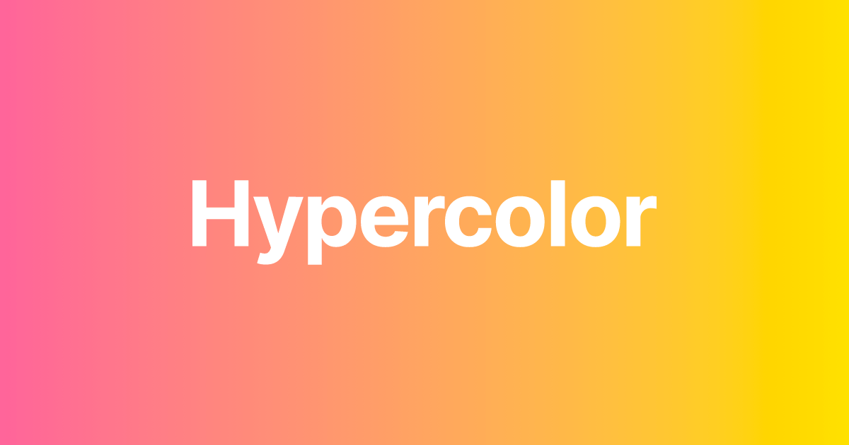 Hypercolor