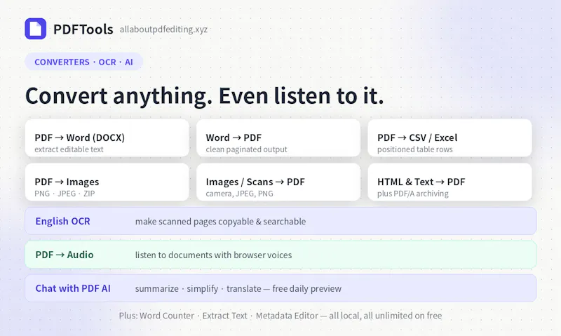 PDFTools screenshot 3