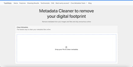 Metadata Cleaner | TaskMate gallery image