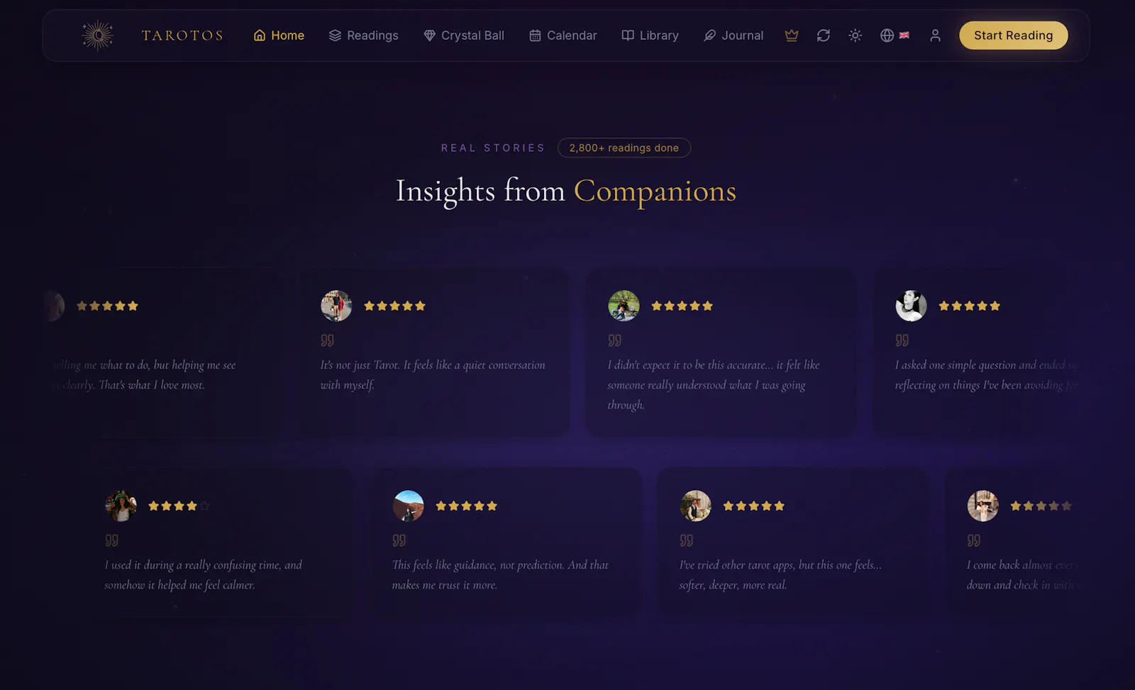 Tarotos screenshot 4