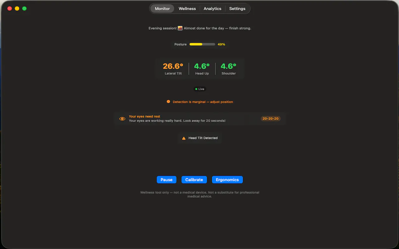 PostureLens AI gallery image