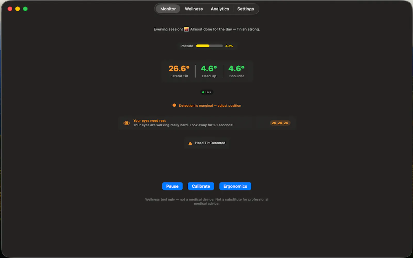 PostureLens AI screenshot 5