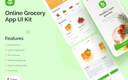 Healthy Mart - Grocery App UI Kit media 1