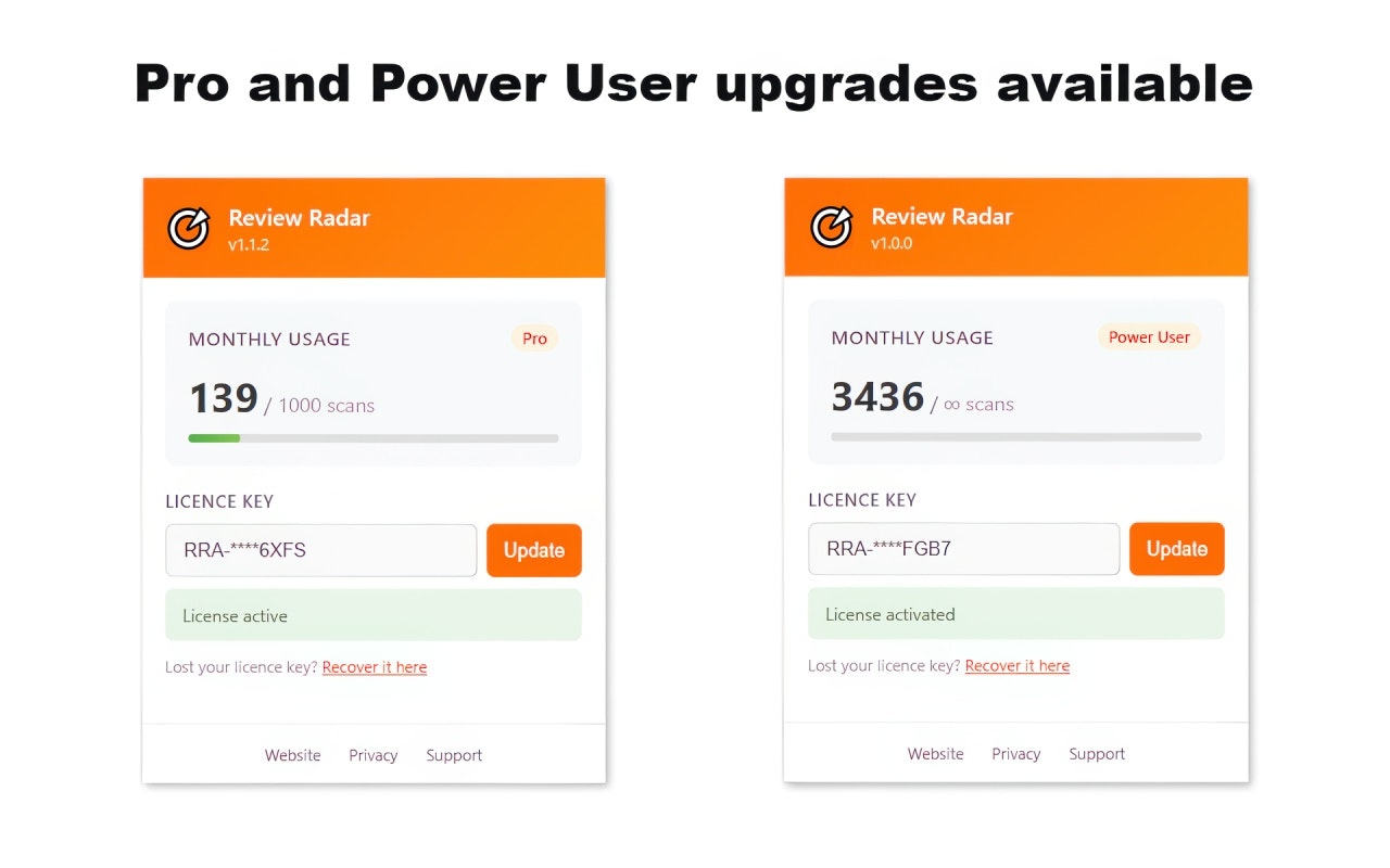 Review Radar for Amazon gallery image