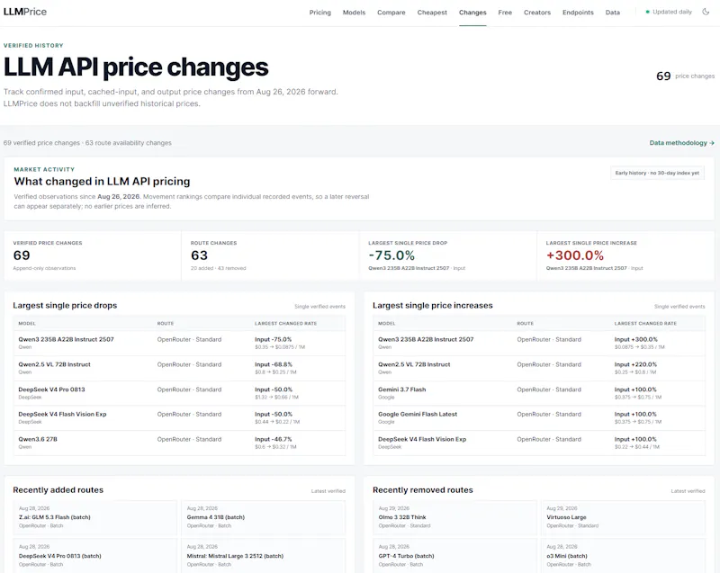 LLMPrice screenshot 2