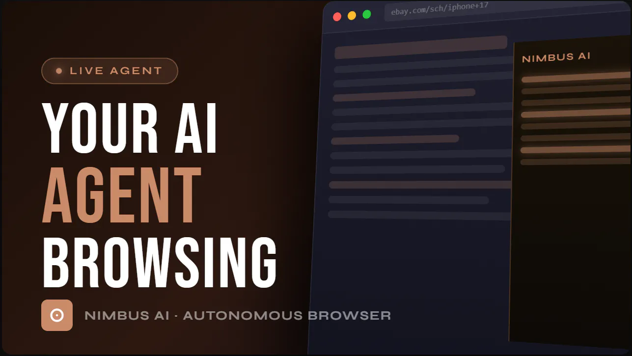 Nimbus AI 제품 배너