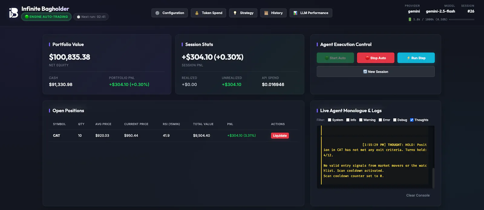 Infinite Bagholder screenshot 1