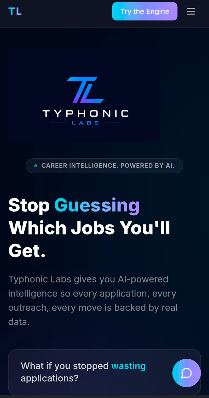 Typhonic Labs screenshot 2