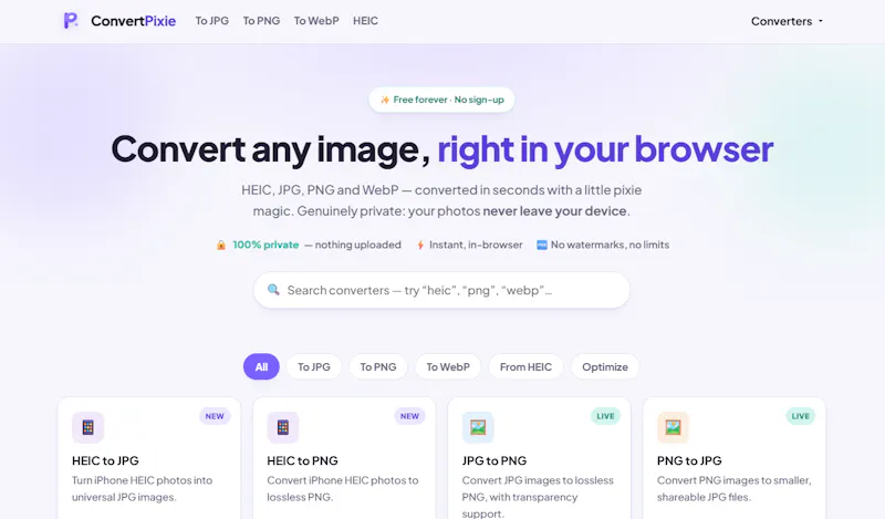 ConvertPixie screenshot 2