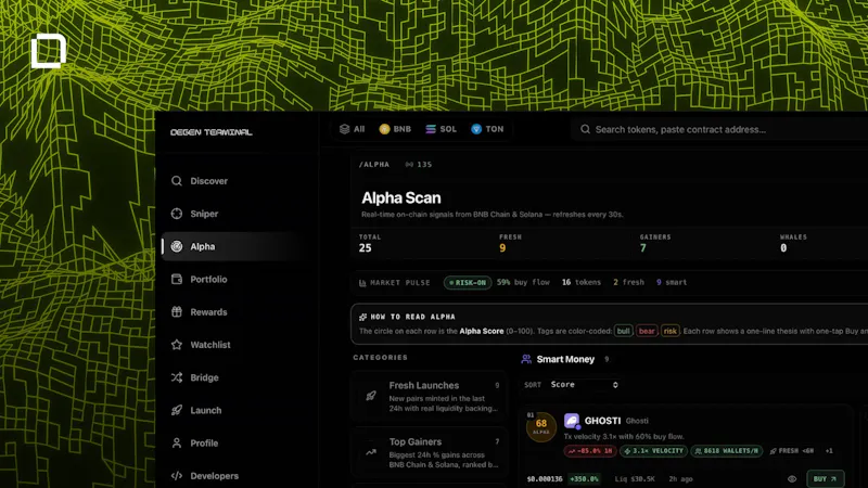 Degen Terminal screenshot 3