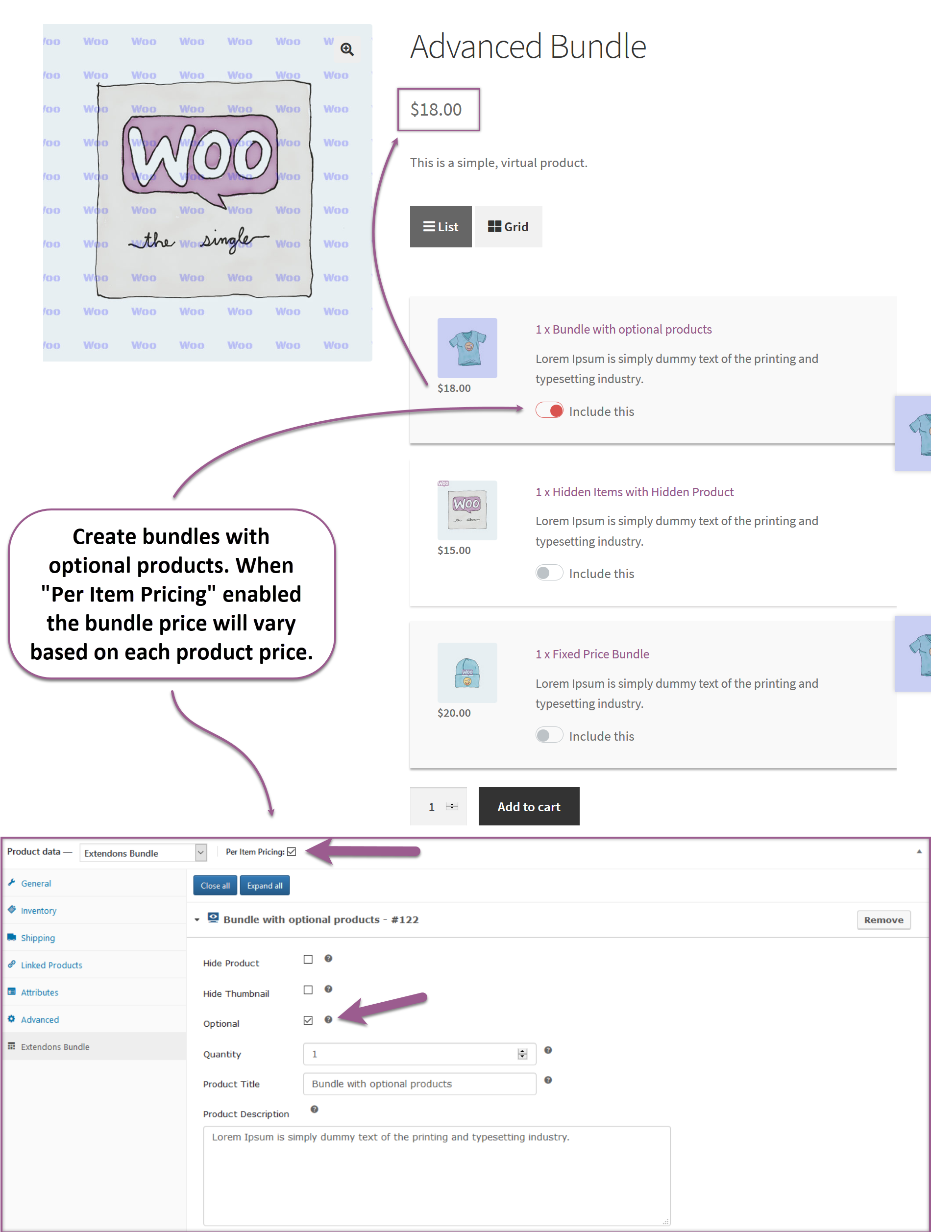 WooCommerce Bundle Plugin gallery image