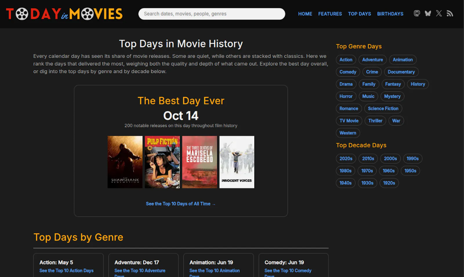 Today in Movies screenshot 5