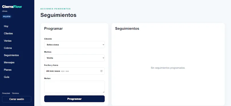 CierraFlow screenshot 4