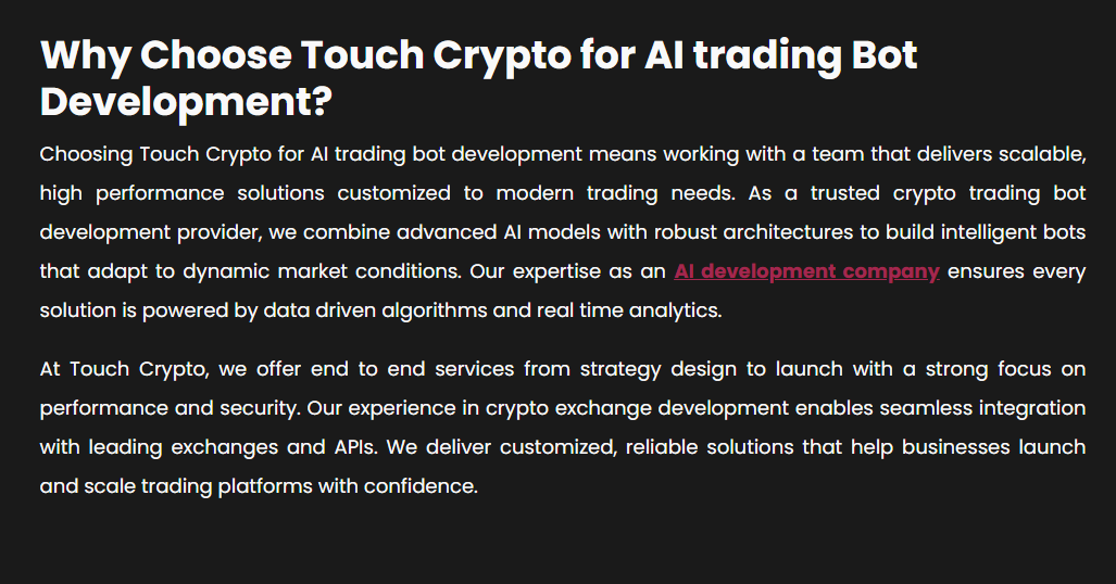 AI Trading Bot Development gallery image