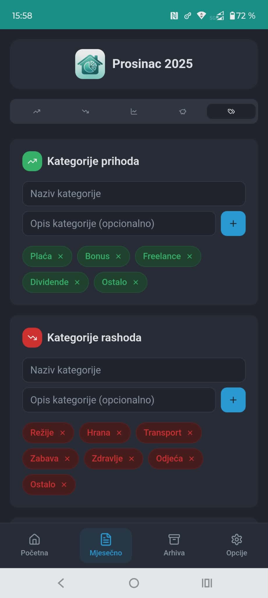 Budget Card gallery image
