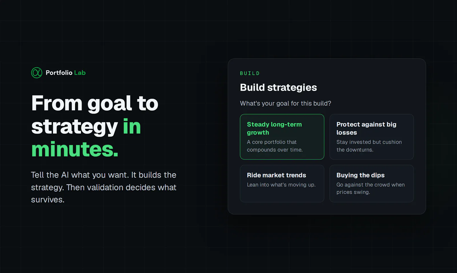 Portfolio Lab screenshot 3