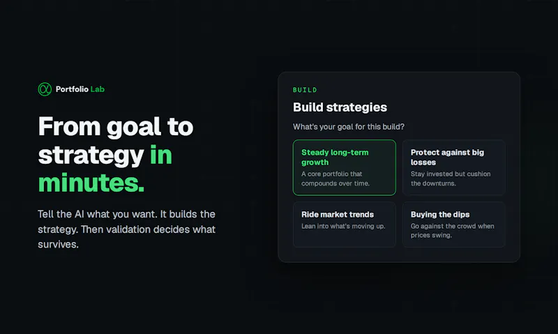 Portfolio Lab screenshot 3