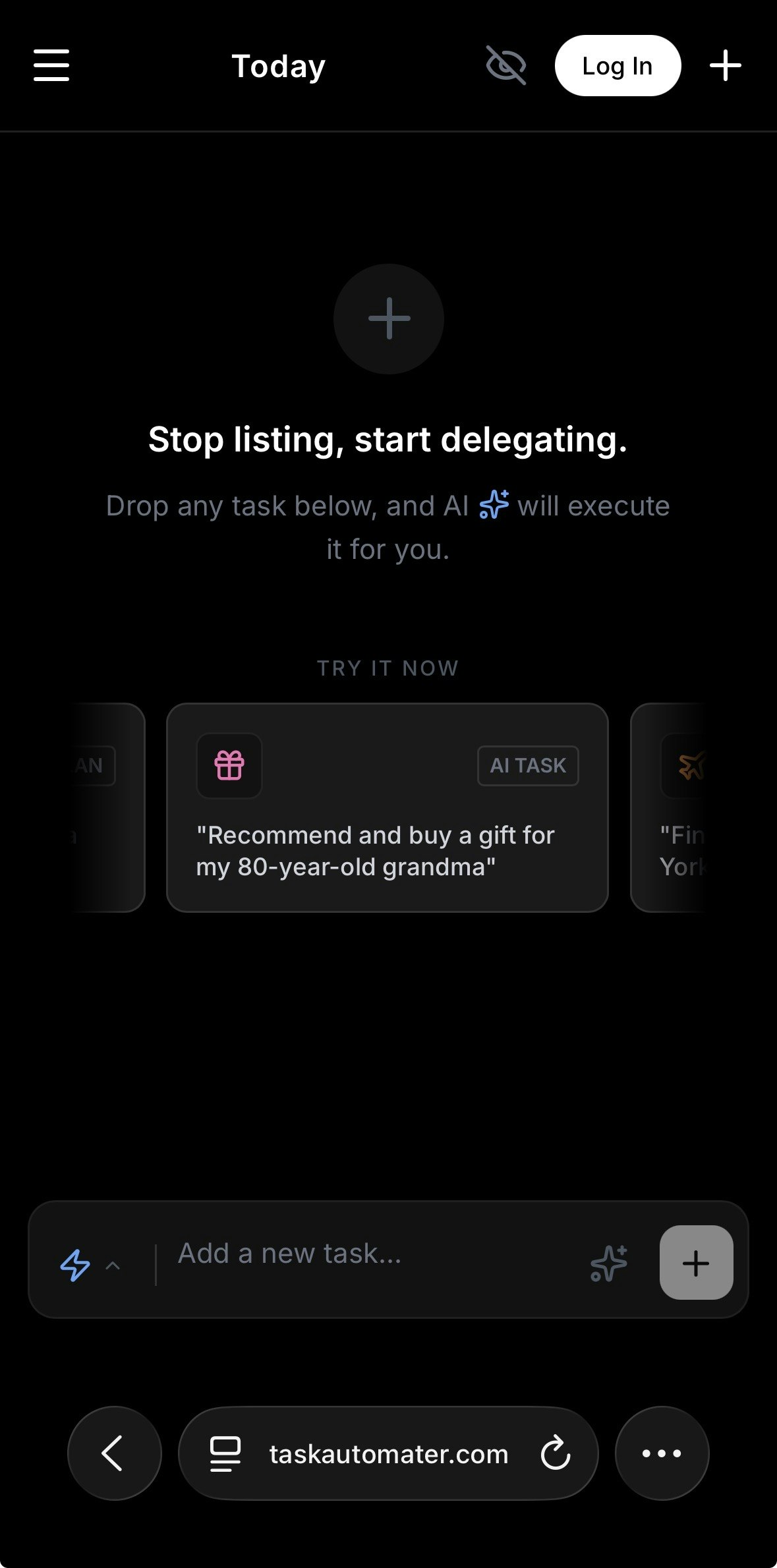 TaskAutomater: AI To-Do Executor - Screenshot 4 showing product features and functionality